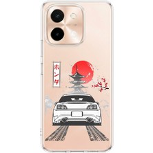 TechTree Vivo Y28 Uyumlu S2000 Tasarımlı Baskılı Silikon Kılıf