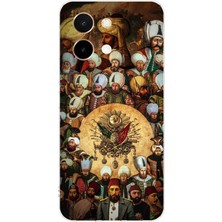 TechTree Vivo Y28 Uyumlu Osmanlı Padişahları Baskılı Silikon Kılıf