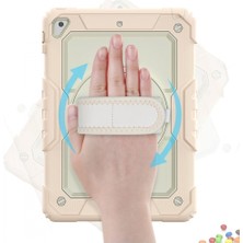 Marsilyan iPad 5 Air 9.7 Kılıf Strap New Tablet Kapak - Pembe