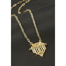 Makay Zirkon Taşlı Kolye