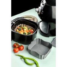 Mutfak Köşesi Airfryer Silikon Pişirme Kabı Tüm Airfryer'lere Uyumlu