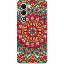 TechTree Oppo A5 4g Uyumlu Mandala Baskılı Silikon Kılıf