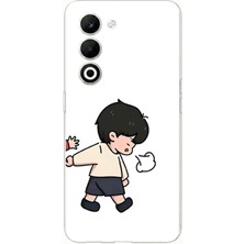 TechTree Oppo A5 4g Uyumlu Zorla Götürülen Sevgili - Çift Kombini Baskılı Silikon Kılıf