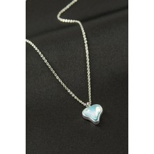 Makay Kalp Çelik Kolye