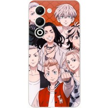 TechTree Oppo A5 4g Uyumlu Tokyo Revengers Karakterler Baskılı Silikon Kılıf