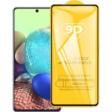 Najmaddin.com Ally Sm Galaxy A71 9d Full Glue Tempered Cam Ekran KORUYUCU-(5775)