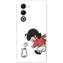 TechTree Oppo A5 4g Uyumlu Zorla Çekiştirilen Sevgili - Çift Kombini Baskılı Silikon Kılıf