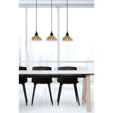 Normadia Modern Füme Yemek Masası ve 3'lü Avize Takımı, Şıklık ve Fonksiyonellik