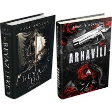 İndigo Kitap Arhavili 1: Medcezir Ciltli ve Beyaz Leke 2 Özgürlük Ciltli Aslı Arslan 2li Set