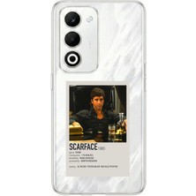 TechTree Oppo A5 4g Uyumlu Scarface Mini Poster Tasarımlı Baskılı Silikon Kılıf