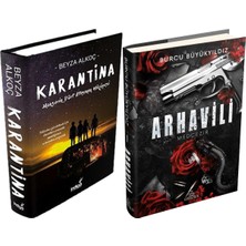 İndigo Kitap Arhavili 1: Medcezir Ciltli ve Karantina 1 Ciltli Beyza Alkoç 2li Set