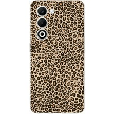 TechTree Oppo A5 4g Uyumlu Leopar Tasarımlı Baskılı Silikon Kılıf