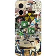 TechTree Vivo Y28 Uyumlu Breaking Bad Kolaj Baskılı Silikon Kılıf