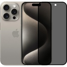 Sword Lion iPhone 15 Pro Max Tam Kaplayan Parmak Izi Bırakmayan Safir Ekran Koruyucu Cam