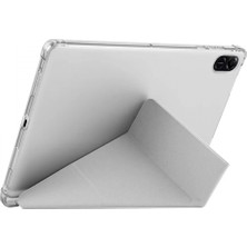 Marsilyan Huawei Honor Pad V9 Kılıf Kalemlikli Mars Tablet Kılıfı - Gri