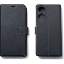 Ycl Mobile Oppo A60 Siyah Kapaklı Cüzdan Kılıf