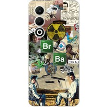 TechTree Oppo A5 4g Uyumlu Breaking Bad Kolaj Baskılı Silikon Kılıf