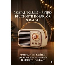 urfakent bilişim ve medya danışmanlık Nostaljik Retro Bluetooth Hoparlör
