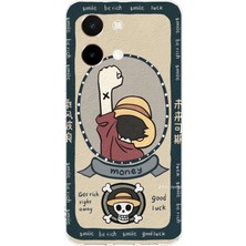 TechTree Vivo Y28 Uyumlu One Piece Dolar Baskılı Silikon Kılıf