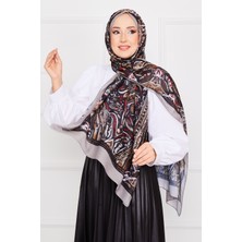 Msc Batik Desenli Tesettür Şal -6