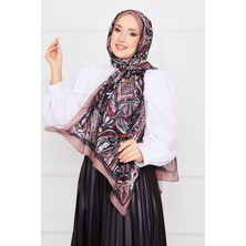Msc Batik Desenli Tesettür Şal -11