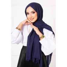 Kbr Bambu Şal Lacivert