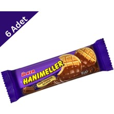 Ülker Hanımeller Sütlü Çikolatalı Kurabiye 89 gr x 6 Adet