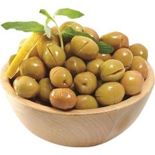 Araz Et Ayvalık Çizik Yeşil Zeytin  1000 gr - Doğal ve Geleneksel Ege Lezzeti