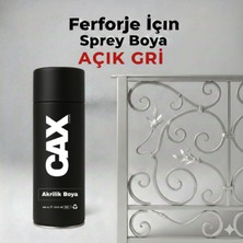 CAXCOLORS Cax Akrilik Sprey Boya 400ML - Ferforje, Metal ve Mobilya Yenileme Boyası - (Hızlı Kuruyan)