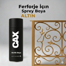 CAXCOLORS Cax Akrilik Sprey Boya 400ML - Ferforje, Metal ve Mobilya Yenileme Boyası - (Hızlı Kuruyan)