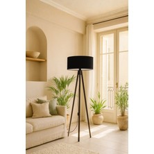 Normadia Modern Venge Ayaklı Tripod Lambader, Şık ve Aydınlatıcı Tasarım