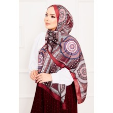 ECN Platon Desenli Soft Şal -19