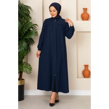 Yc Robalı Genç Tesettür Ferace Lacivert