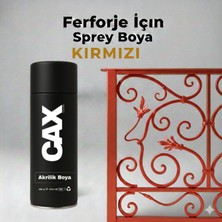 CAXCOLORS Cax Akrilik Sprey Boya 400ML - Ferforje, Metal ve Mobilya Yenileme Boyası - (Hızlı Kuruyan)