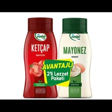 Pınar Ketçap 600 G & Mayonez 500 G (%50 Daha Az Yağlı) 2’li Lezzet Paketi