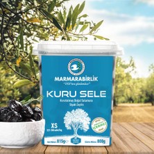 Marmarabirlik Kuru Sele Siyah Zeytin 800 gr (321-350 Kalibre)