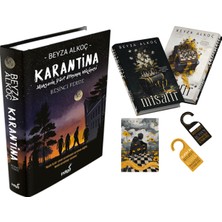İndigo Kitap Misafir Ciltli ve Karantina 5 Ciltli Beyza Alkoç 2li Set
