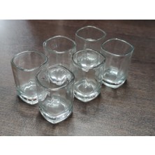 Kahve Yanı Bardak Shot Bardak 50CC Kare Bardak