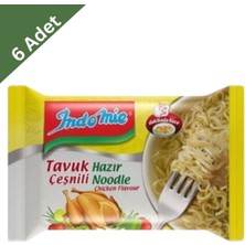Indomie Tavuk Çeşnili Hazır Noodle 70 gr x 6 Adet