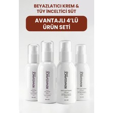 RENAISSANCEPRESTIGE Beyazlatıcı Kremler & Tüy Inceltilici Süt 4'lü Seti