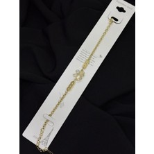 316L Çelik Gold Renk Kelebek Bileklik