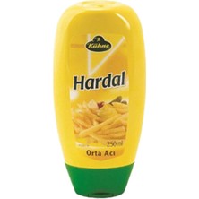 Kühne Hardal Orta Acı Pet (250 Ml) X6 Adet