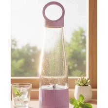 İlkyaz Fashion Pratik Kullanımlı USB Şarjlı Meyve ve Smoothie Blender ILKYZ-KRGRS34