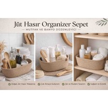 Bedişcim Jüt Hasır Organizer Sepet