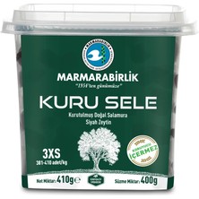Marmarabirlik 3xs Kuru Sele Siyah Zeytin 400 gr