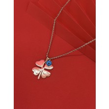 Büyük Boy Yonca Kolye