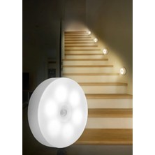 Normadia Hareket Sensörlü USB Şarjlı LED Işık, Oda, Mutfak, Salon ve Merdiven