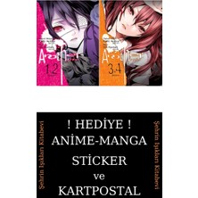 Gerekli Şeyler Yayıncılık Another 1&2-3&4 Manga Seti (2 Kitap) / Tamamlanmış Seri / Anime-Manga Sticker ve Kartpostal Hediye