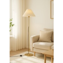 Normadia Gold Kaplama Lambader Pileli Başlık, Şık ve Modern Tasarım