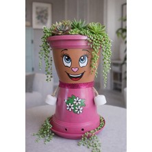 Urfakent Boncuk Hanım Dekoratif Saksı 1,7 Litre